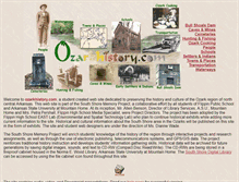Tablet Screenshot of ozarkhistory.com